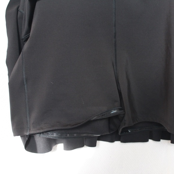 Athleta Ace Tennis Skort 15.5" 2X Black Polyester & Spandex Athletic - Picture 6 of 11